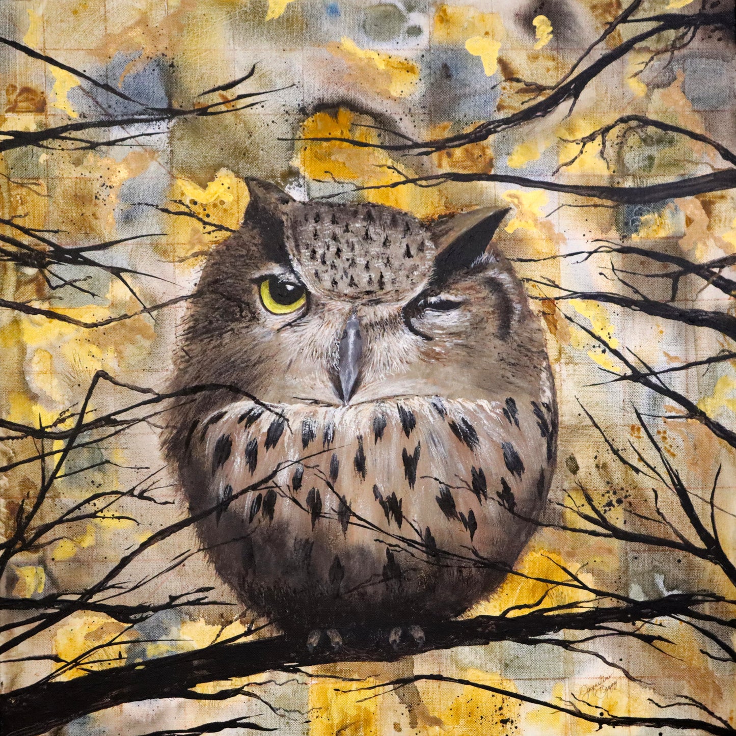 Charming Owl - Original